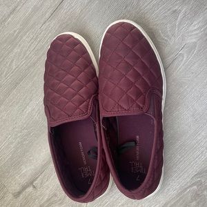 purple/burgundy,memory foam shoes